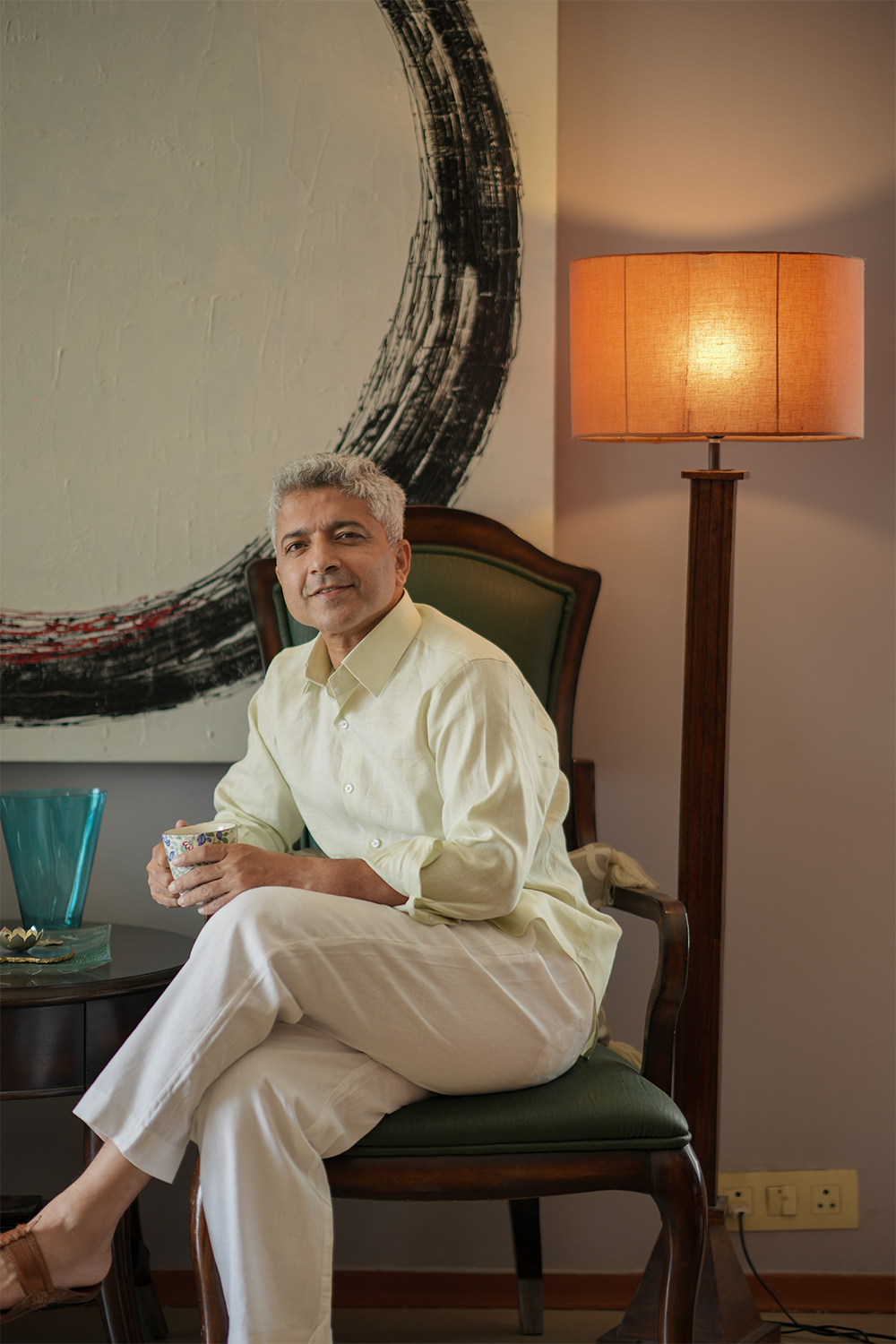 Mint Green Linen Shirt