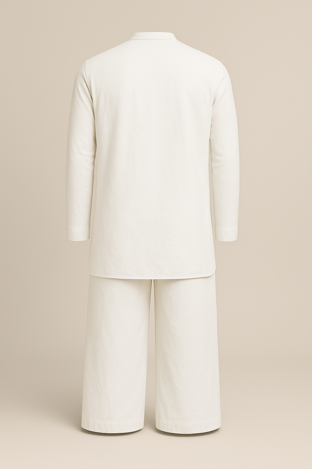 Linen Pathani Kurta with Palazzo Set