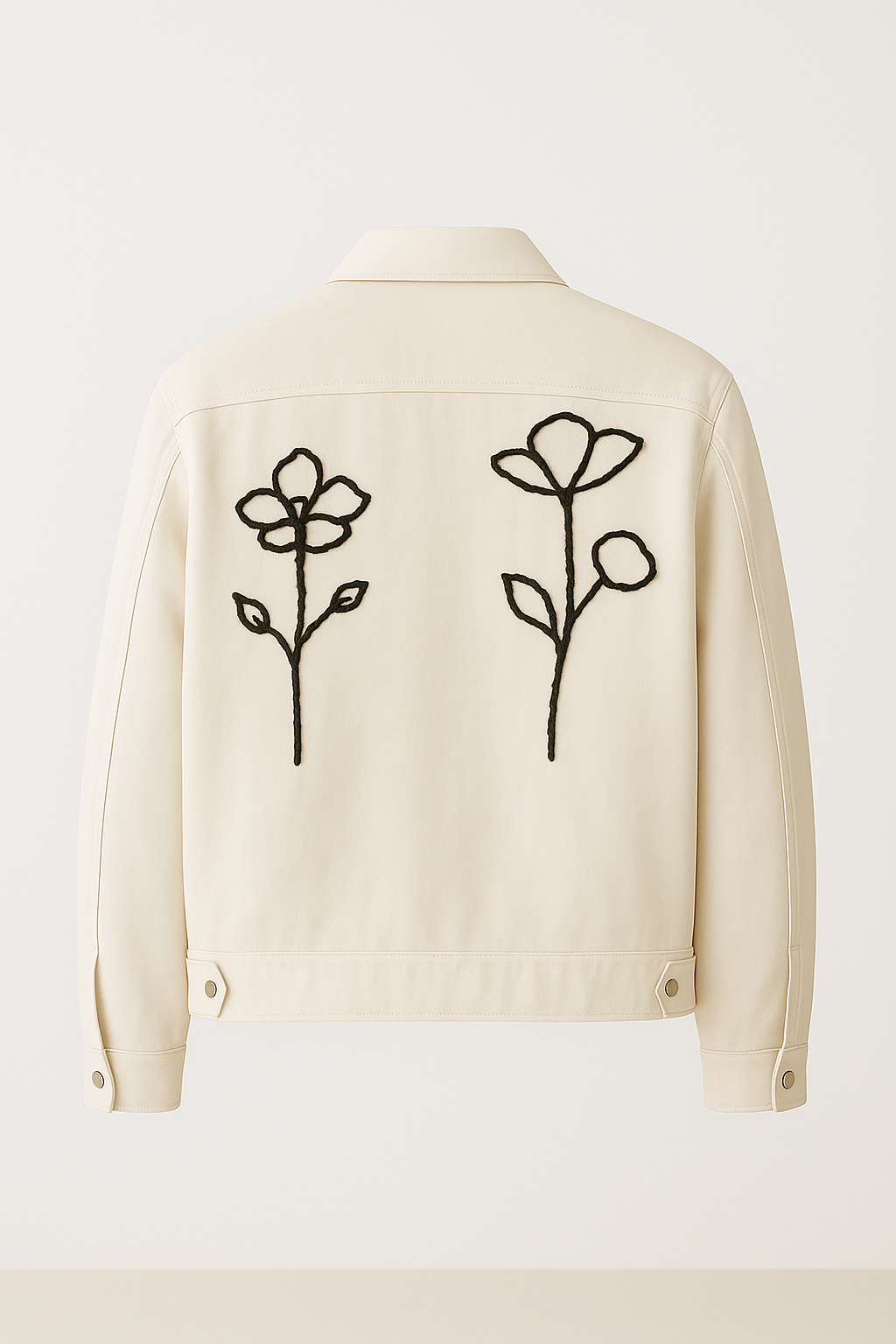 Embroidered Linen Jacket