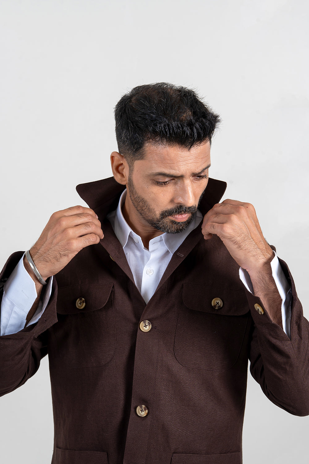 Four Pocket Linen Jacket