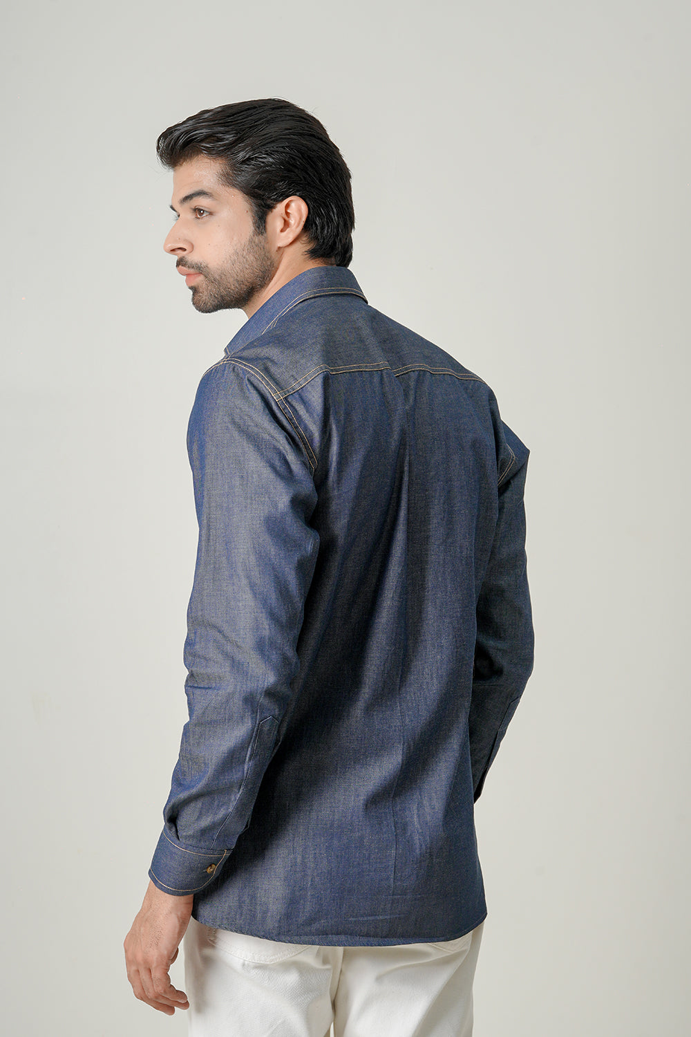 Indigo Classic Denim Shirt