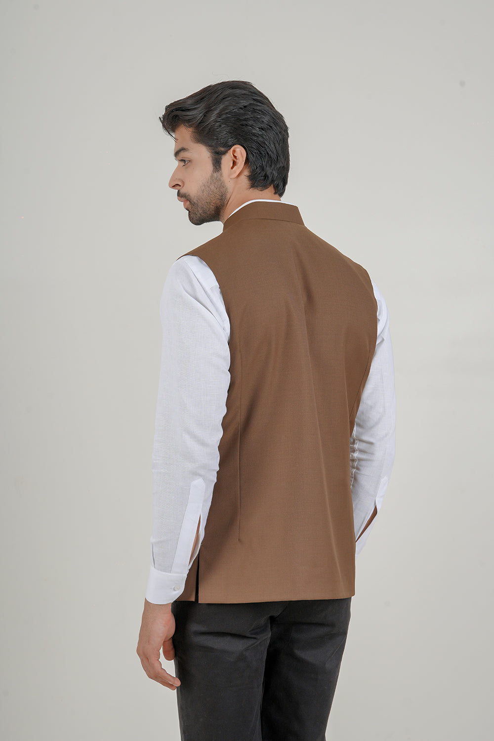 Classic Brown Nehru Jacket