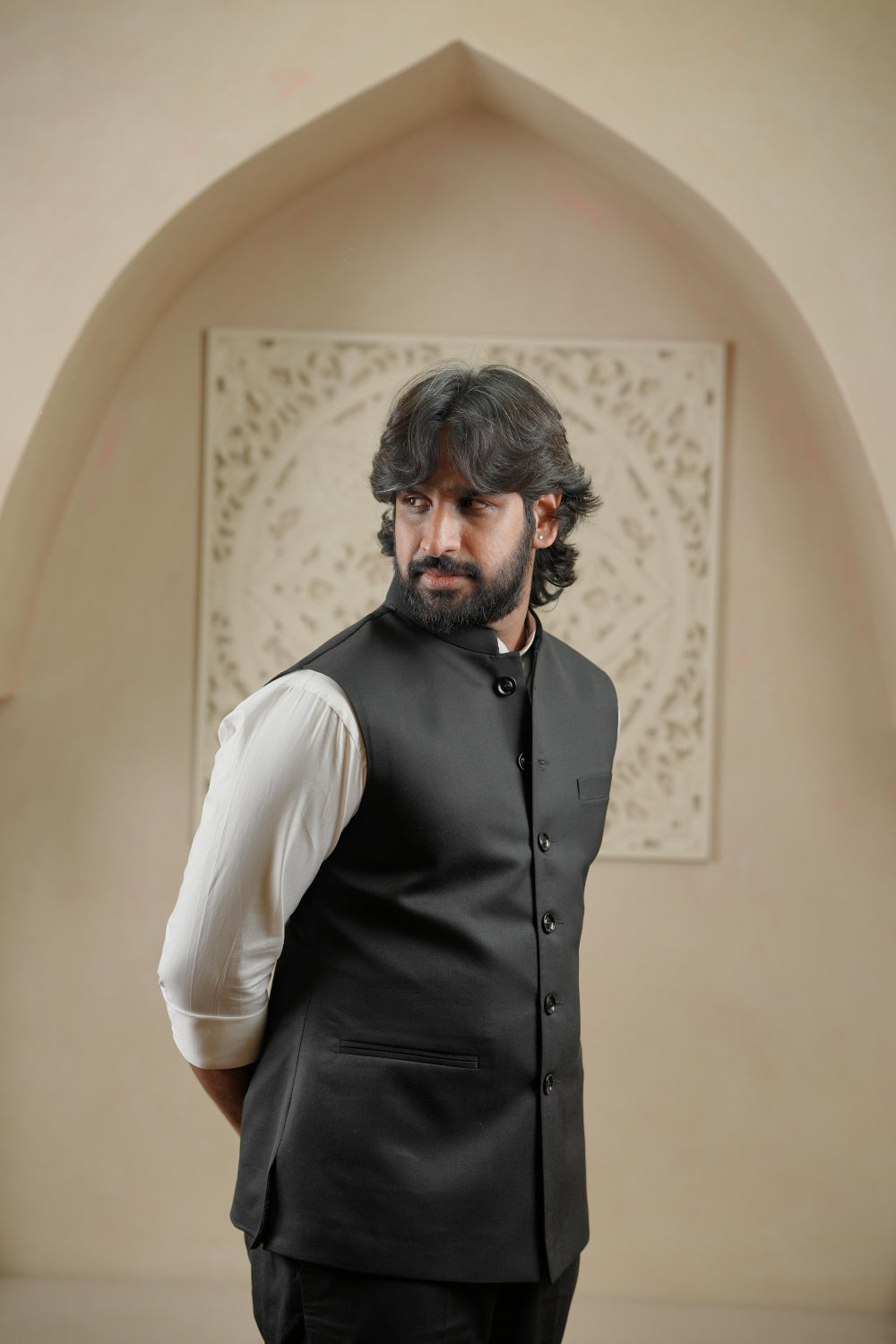 Black Nehru Jacket