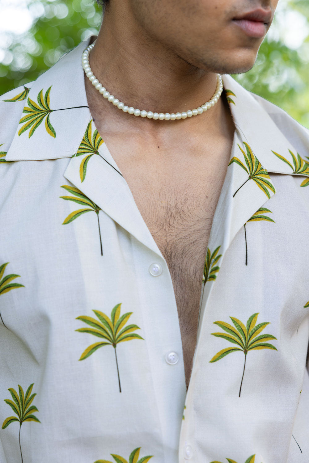 Tropical Breeze Cotton Shirt