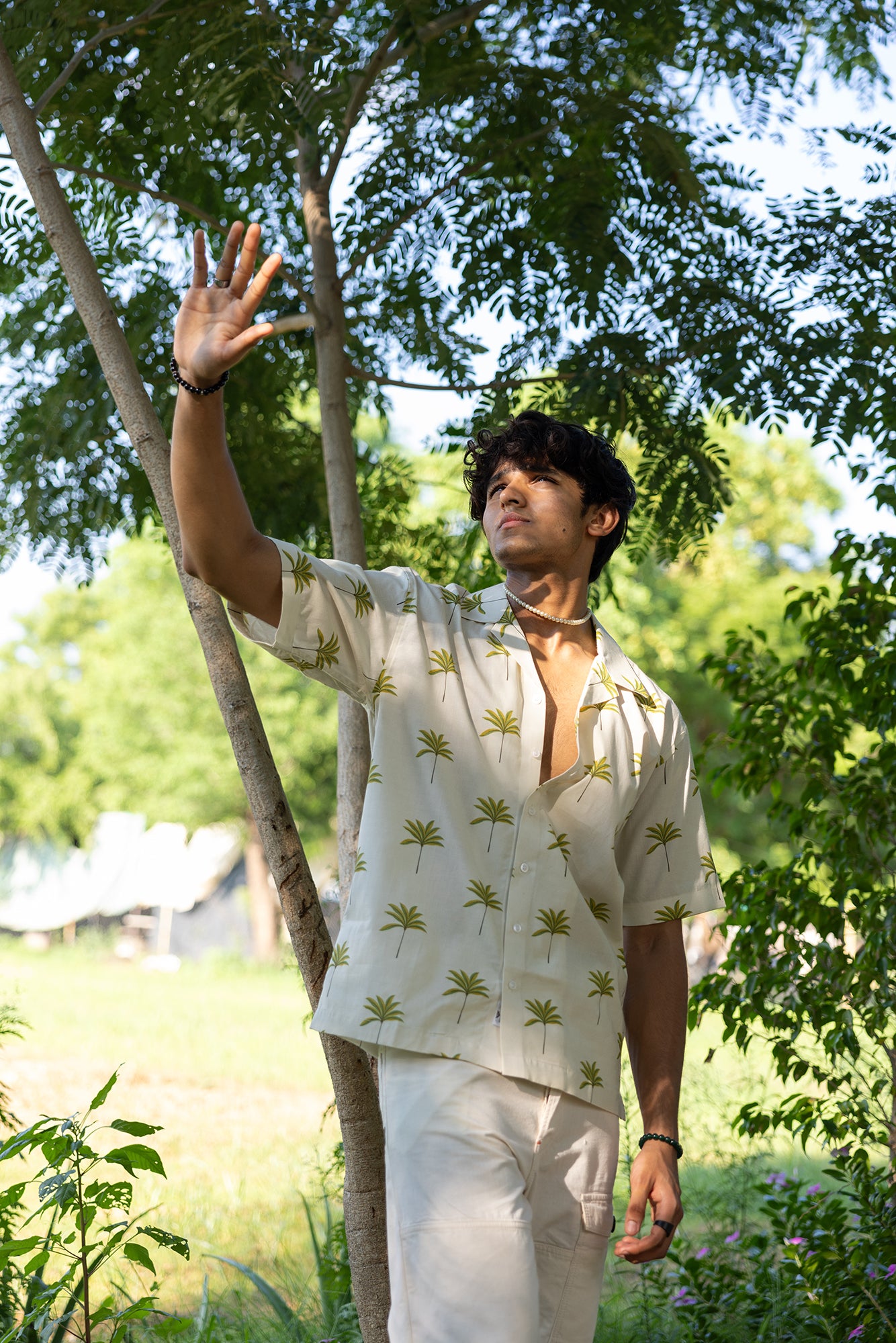 Tropical Breeze Cotton Shirt