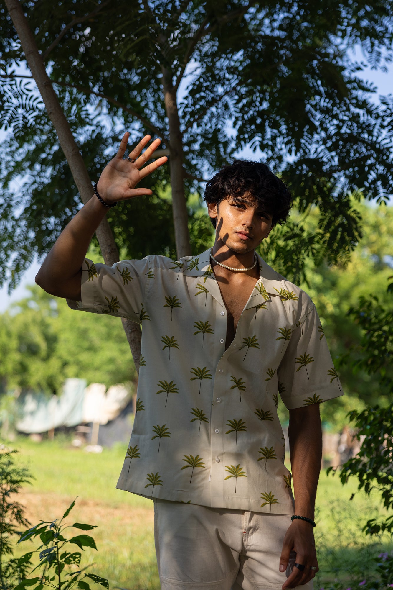 Tropical Breeze Cotton Shirt