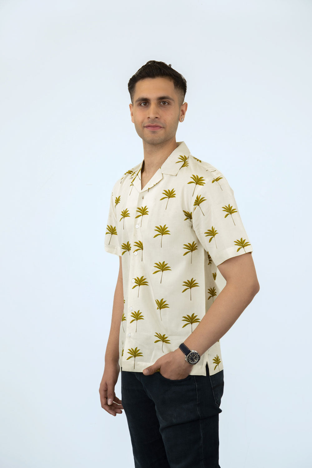 Tropical Breeze Cotton Shirt