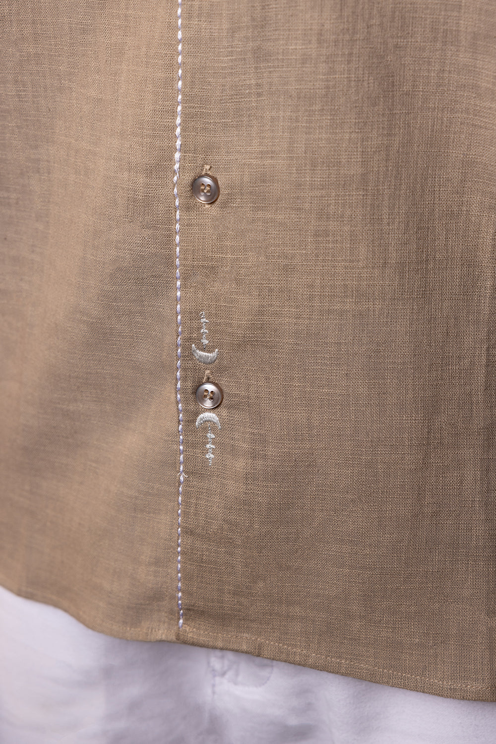 Celestial Craft : Hand Embroidered Shirt