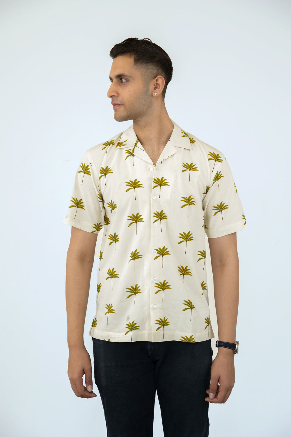 Tropical Breeze Cotton Shirt