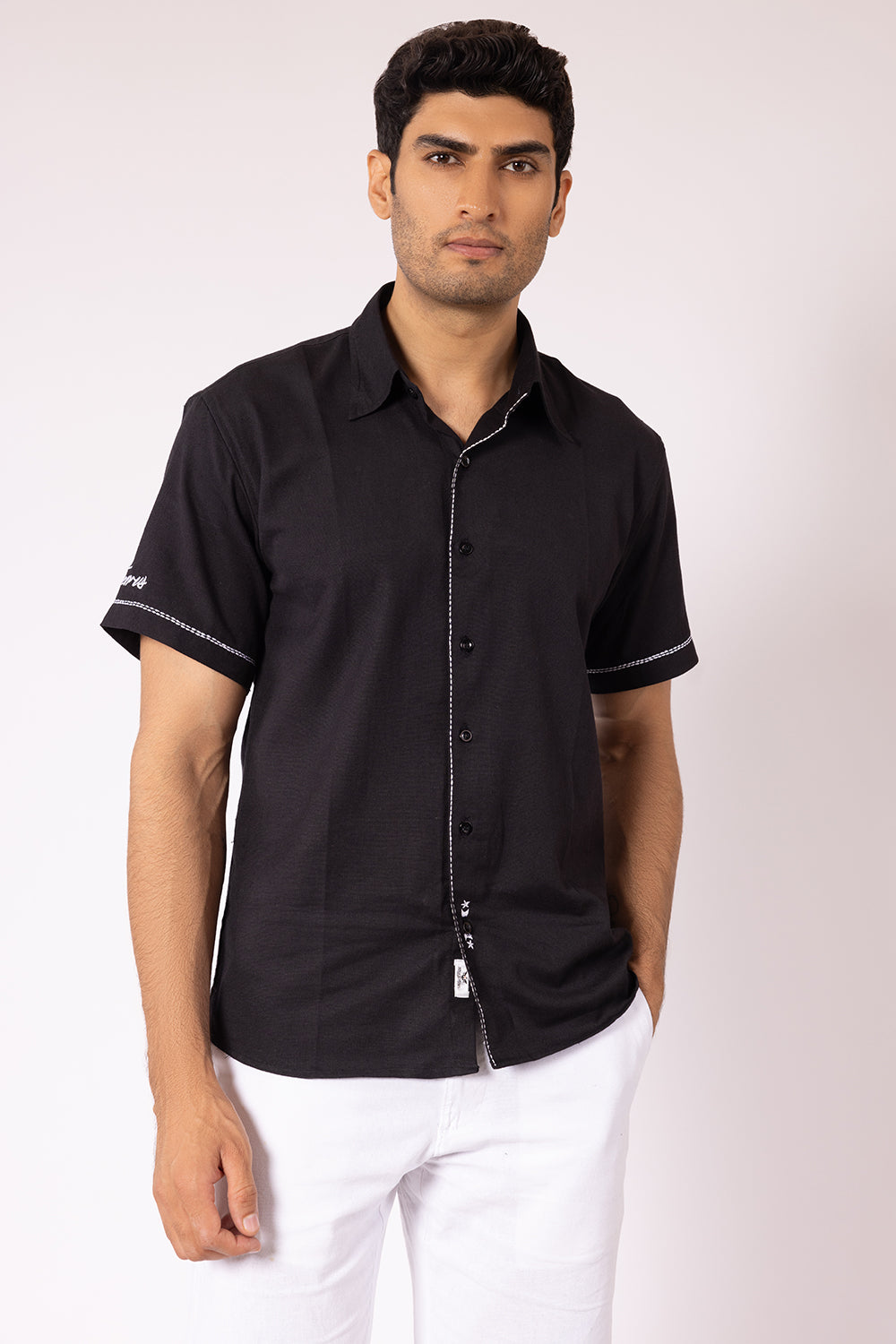 Zodiac Align: Hand Embroidered Shirt