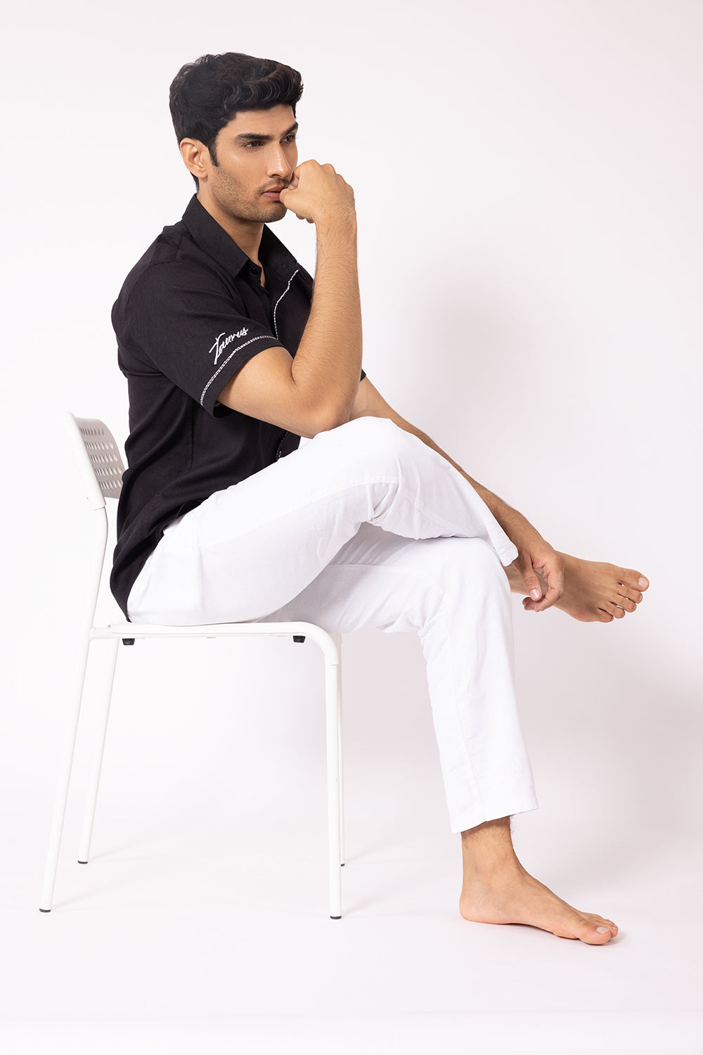 Zodiac Align: Hand Embroidered Shirt