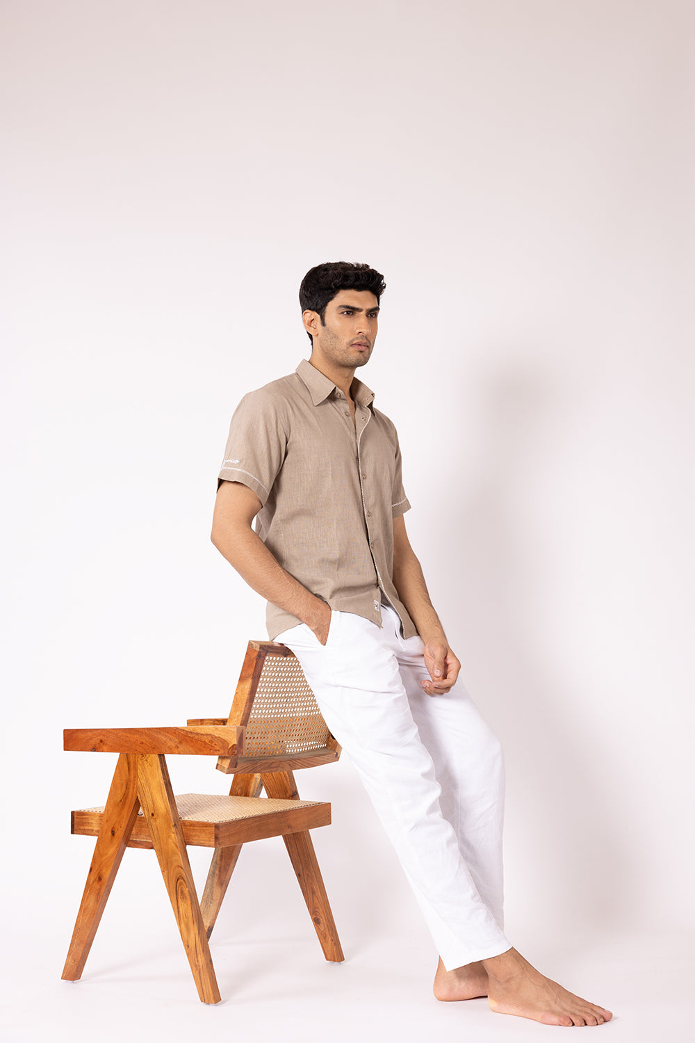 Zodiac Align: Hand Embroidered Shirt