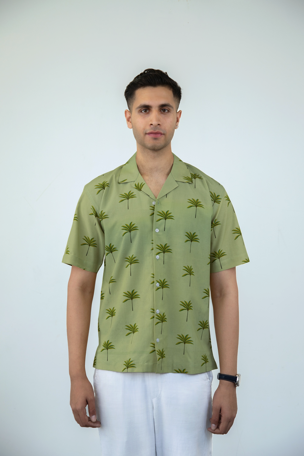 Tropical Breeze Cotton Shirt