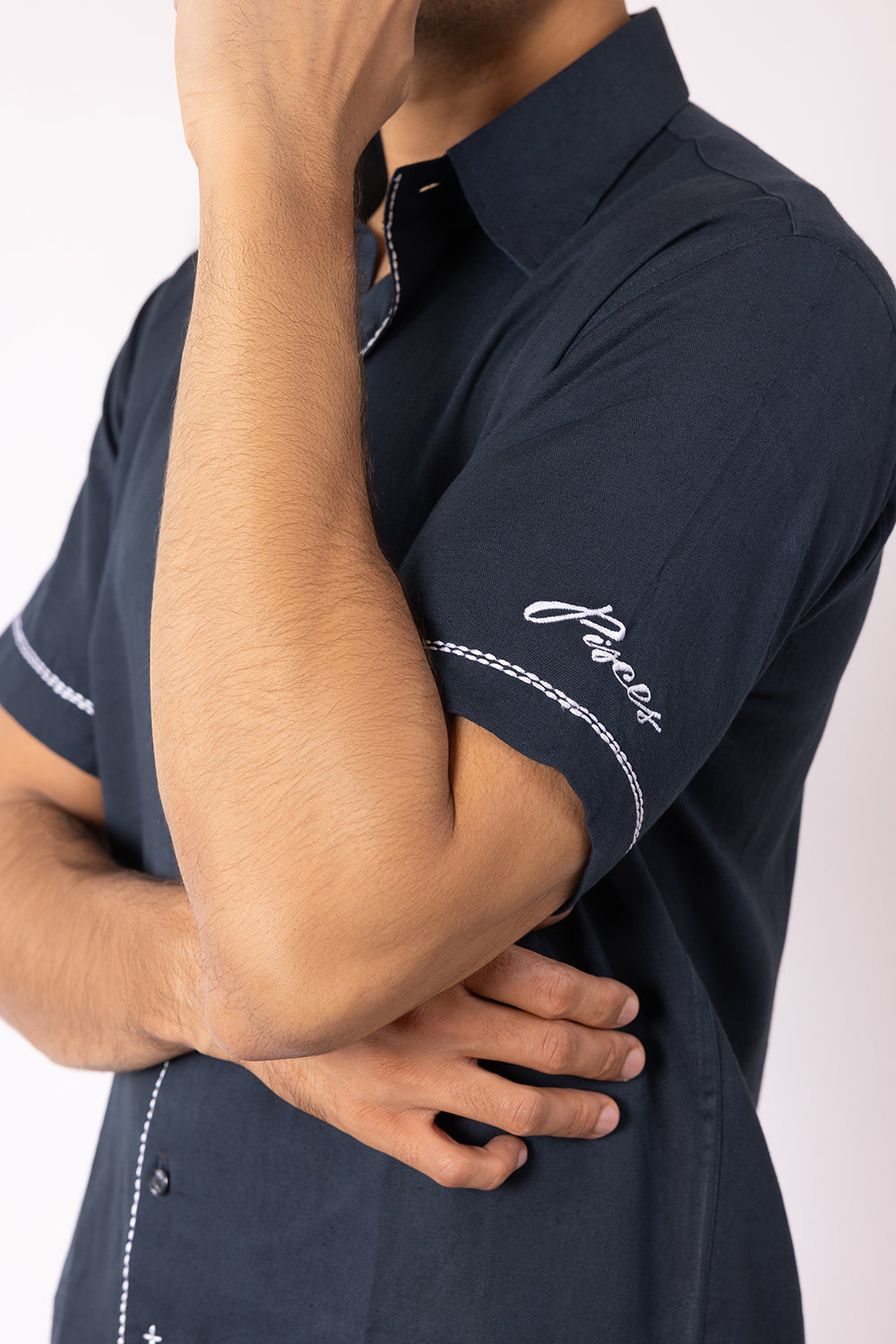 Zodiac Align: Hand Embroidered Shirt