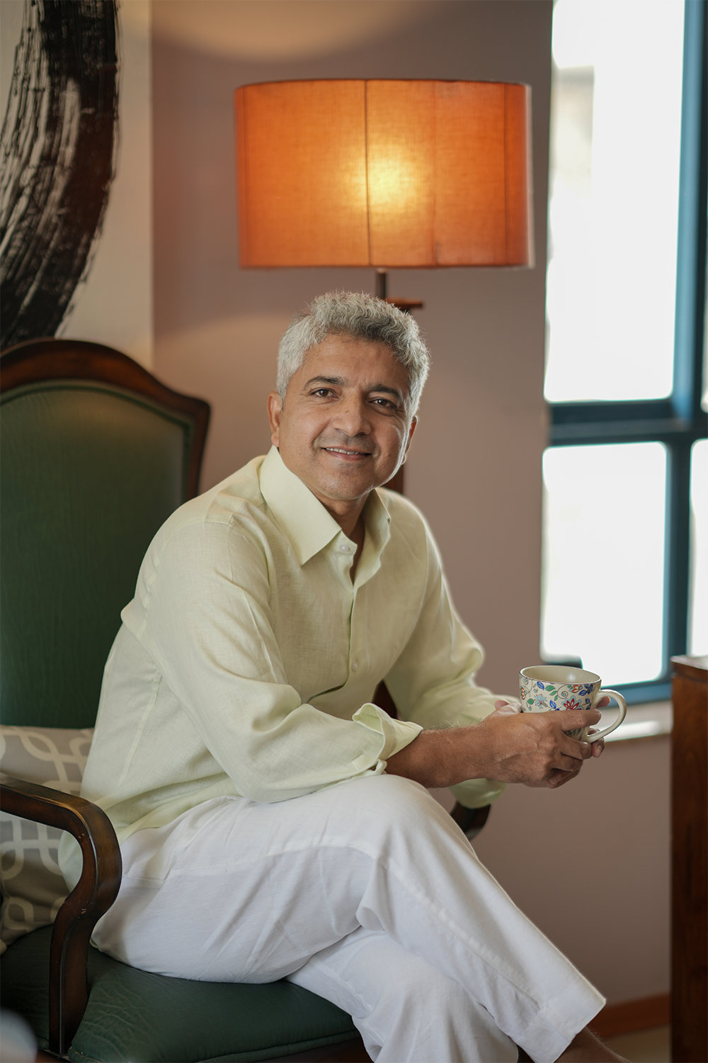 Mint Green Linen Shirt