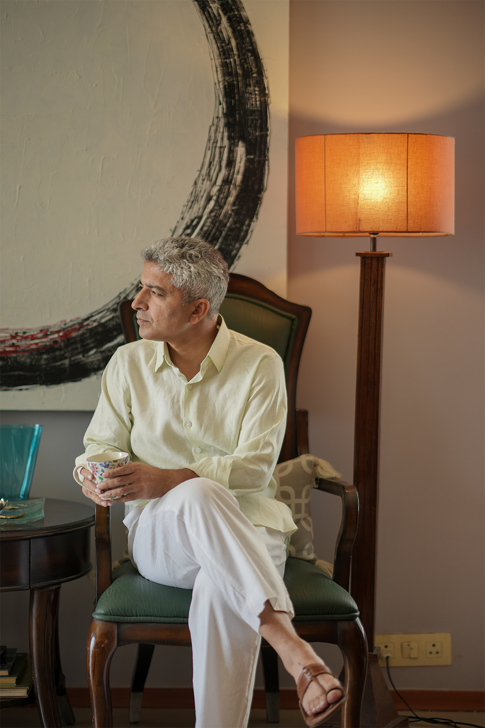 Mint Green Linen Shirt