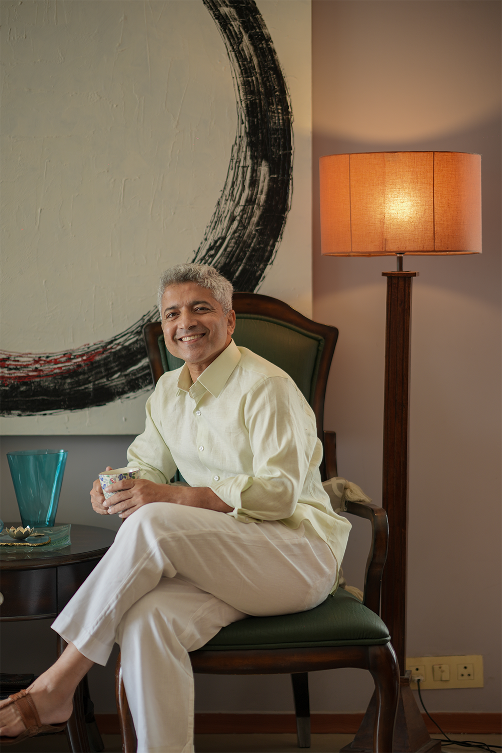 Mint Green Linen Shirt