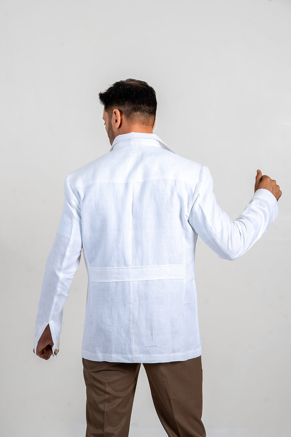 Four Pocket Linen Jacket