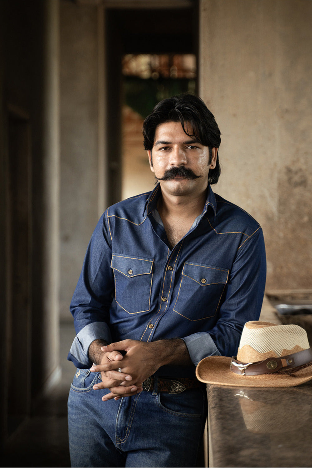 Heritage Stitch Denim Shirt