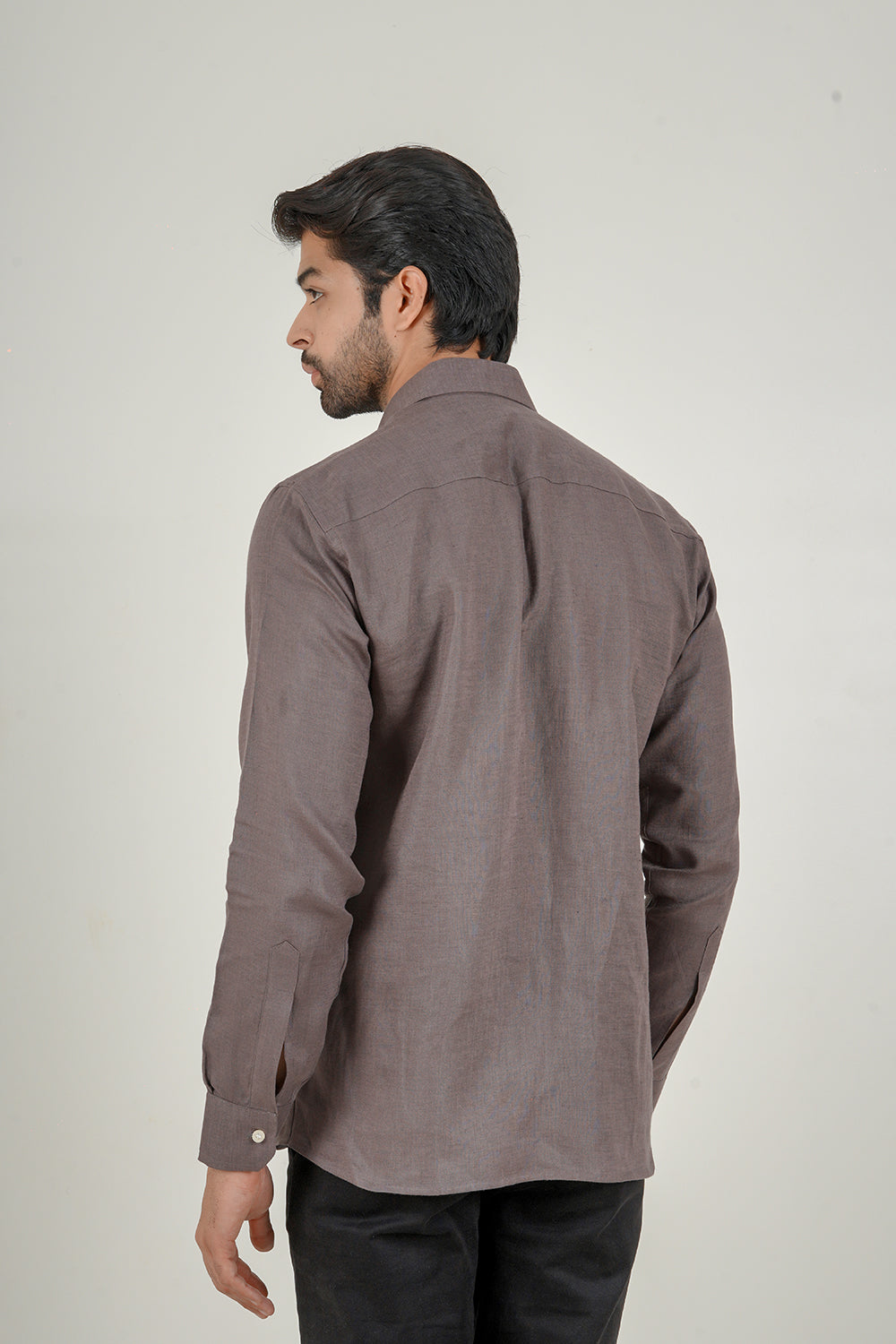 Lavender Linen Shirt