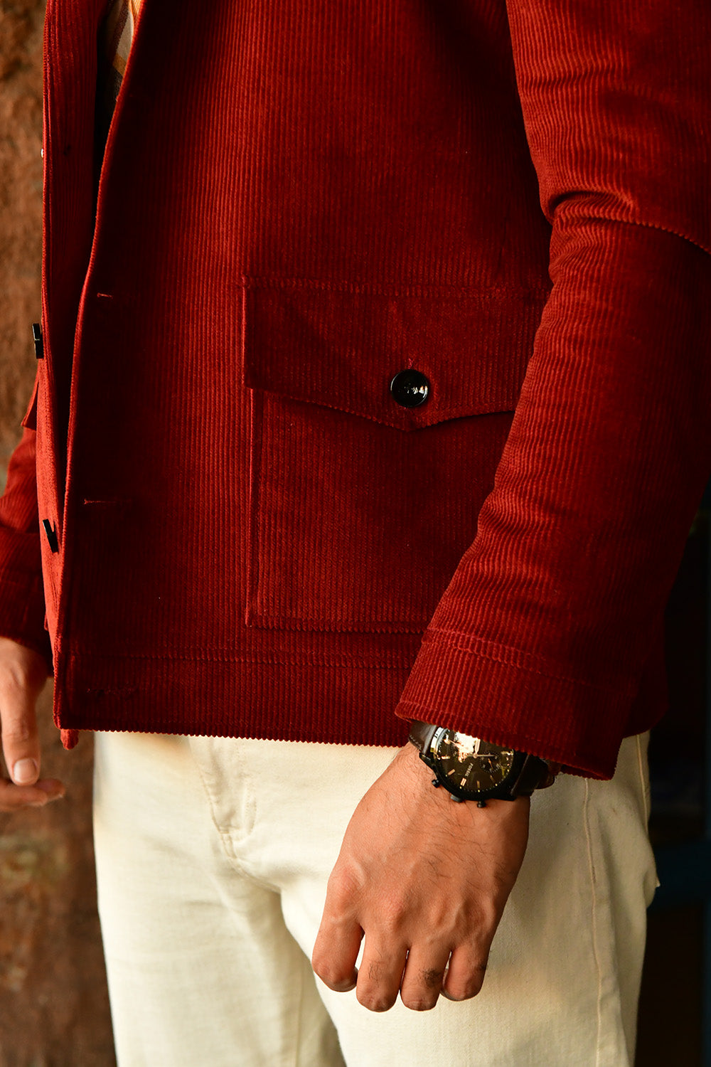 Corduroy Blazer